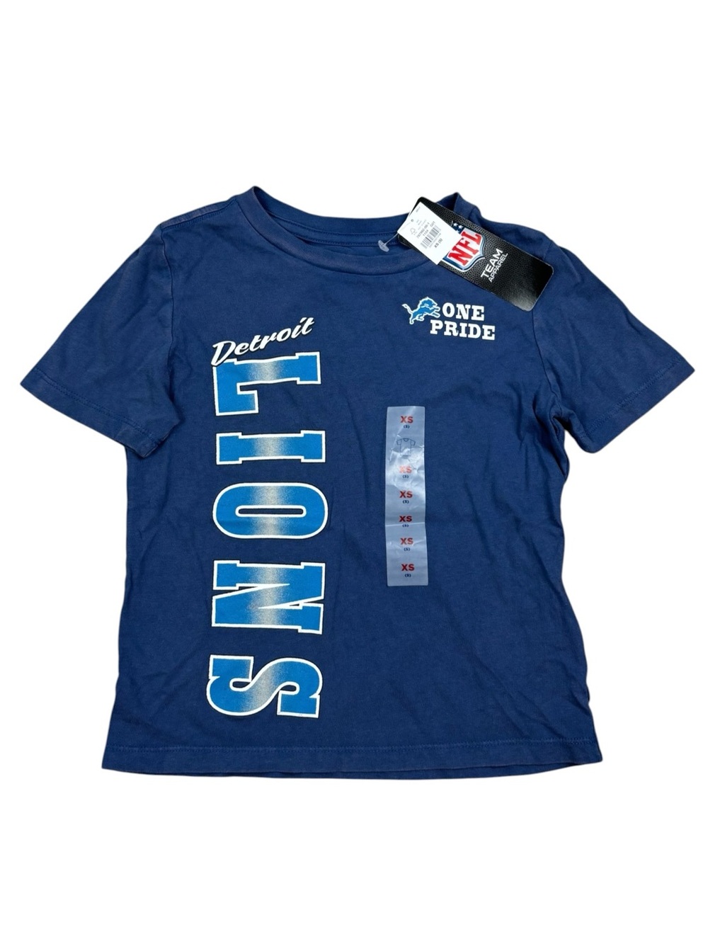 Detroit Lions Short Sleeve Shirt XS 5